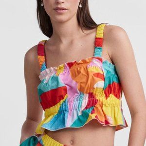 Y.A.S DENMARK Yasrimo Coloured Crop Top Ladies L